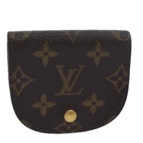 Pre-owned Canvas wallets Louis Vuitton Vintage , Brown , Dames