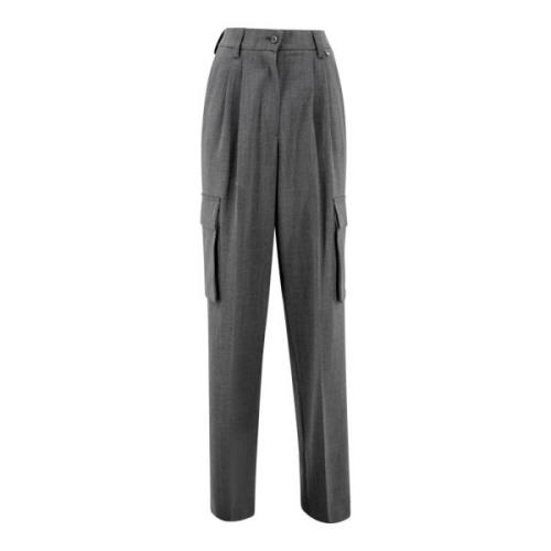 Grijze Stijlvolle Broek Herno , Gray , Dames