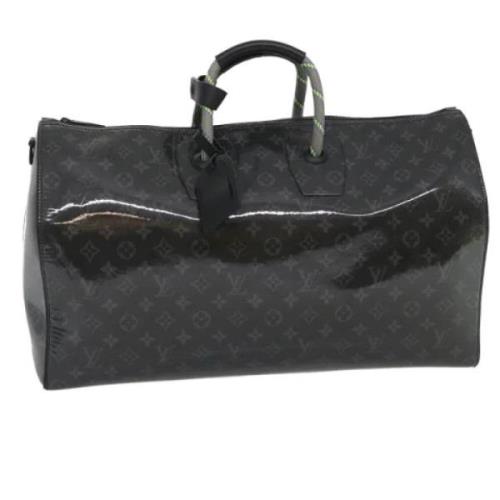 Pre-owned Canvas louis-vuitton-bags Louis Vuitton Vintage , Black , Da...