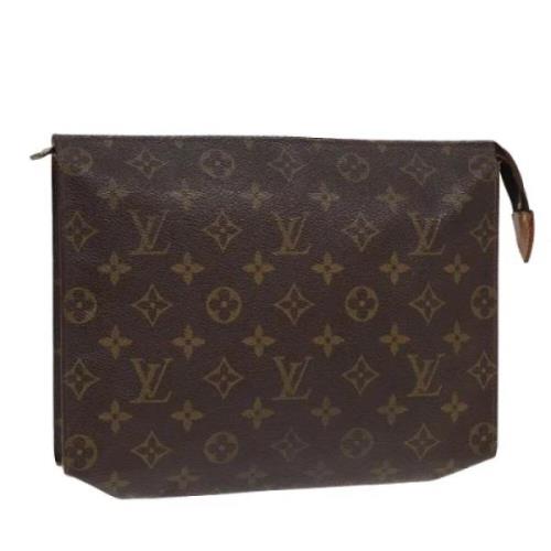 Pre-owned Canvas louis-vuitton-bags Louis Vuitton Vintage , Brown , Da...