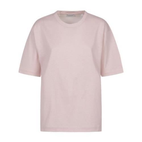 Gestreept ruiter T-shirt roze Burberry , Pink , Dames