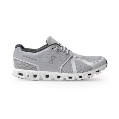 Elegante Grijze Sneakers met Witte Zool On Running , Gray , Heren