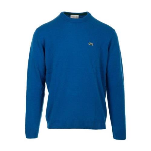 Heldere Blauwe Trui Lacoste , Blue , Heren