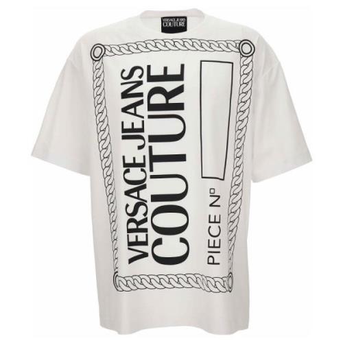 T-shirts en Polos Versace Jeans Couture , White , Heren