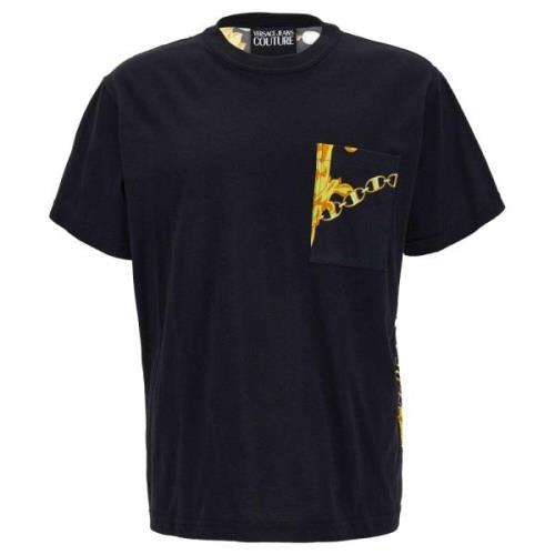 T-shirts en Polos Versace Jeans Couture , Black , Heren