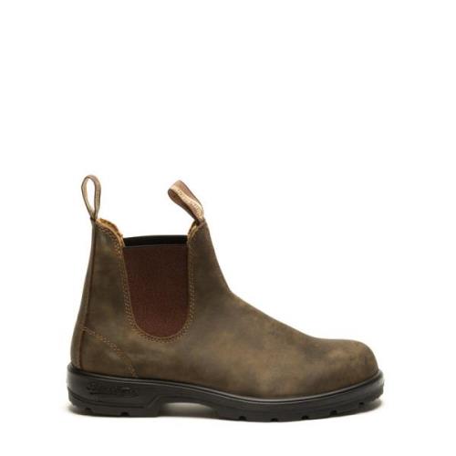 Bruine Platte Schoenen Blundstone , Brown , Heren