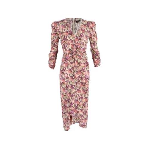 Pre-owned Silk dresses Isabel Marant Pre-owned , Multicolor , Dames