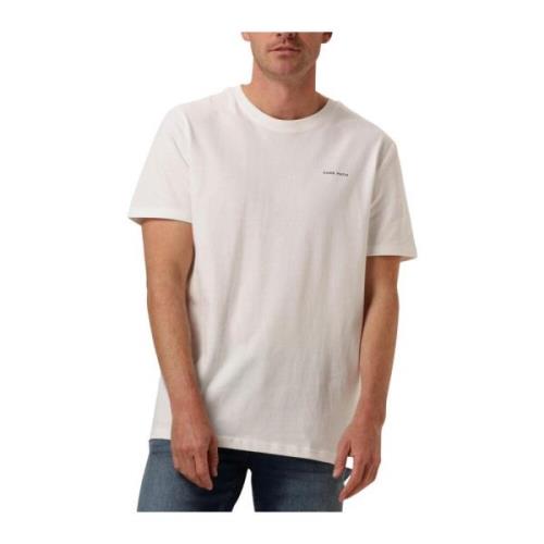 Heren Regular Fit Crewneck T-shirt Pure Path , White , Heren