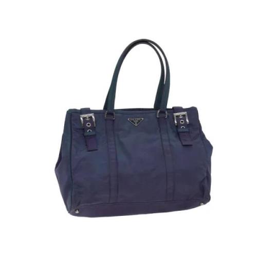 Pre-owned Nylon prada-bags Prada Vintage , Purple , Dames