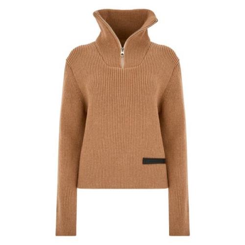 Bruine Sweater Collectie Philippe Model , Brown , Dames