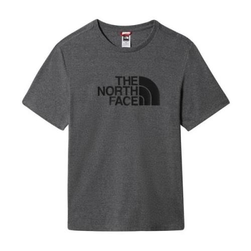 Katoen Logo T-shirt The North Face , Gray , Heren