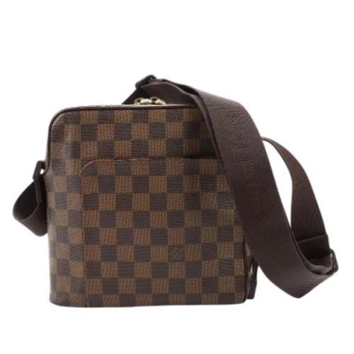 Pre-owned Leather louis-vuitton-bags Louis Vuitton Vintage , Brown , H...