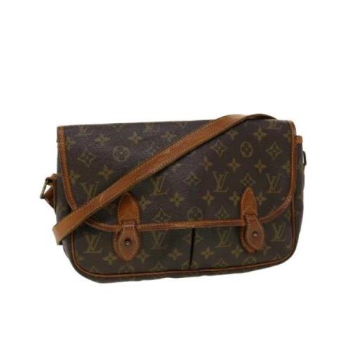 Pre-owned Canvas louis-vuitton-bags Louis Vuitton Vintage , Brown , Da...