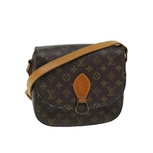 Pre-owned Canvas louis-vuitton-bags Louis Vuitton Vintage , Brown , Da...