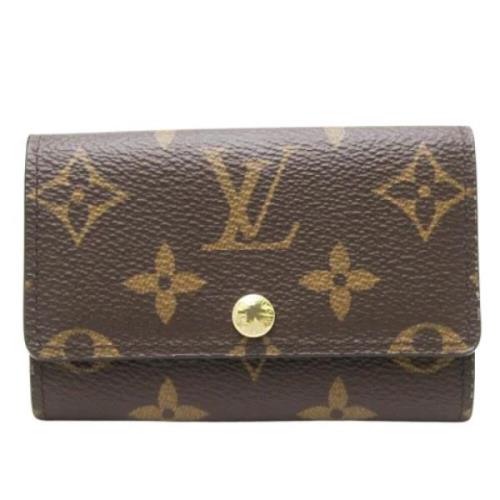 Pre-owned Fabric key-holders Louis Vuitton Vintage , Brown , Dames