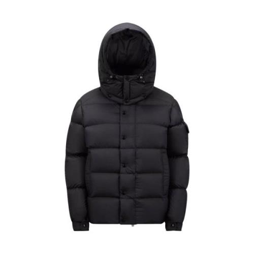 Maya Korte Donsjas - Zwart Moncler , Black , Dames