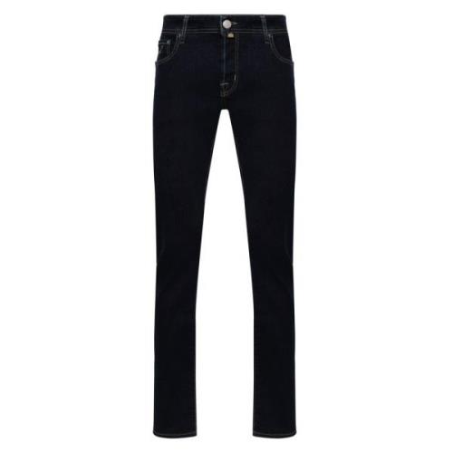 Slim Fit Donkerblauwe Bard Jeans Jacob Cohën , Blue , Heren