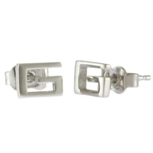 Pre-owned White Gold earrings Gucci Vintage , Gray , Dames