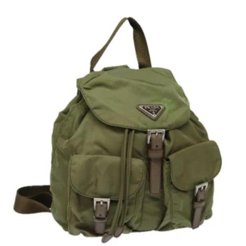 Pre-owned Nylon prada-bags Prada Vintage , Green , Dames