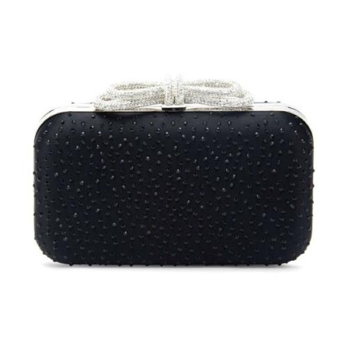 Stijlvolle Zwarte Clutch Tas Mach & Mach , Black , Dames