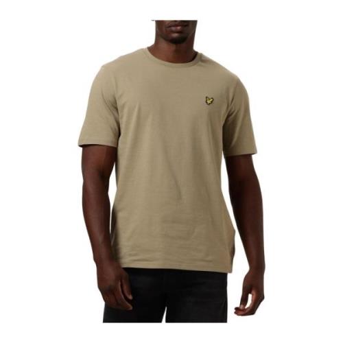 Heren Polo & T-shirts Plain Tee Lyle & Scott , Green , Heren