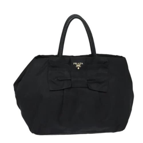 Pre-owned Nylon prada-bags Prada Vintage , Black , Dames