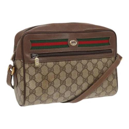 Pre-owned Leather gucci-bags Gucci Vintage , White , Dames