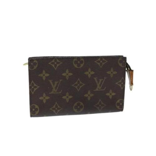 Pre-owned Coated canvas home-office Louis Vuitton Vintage , Brown , Da...