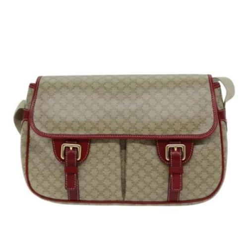 Pre-owned Canvas celine-bags Celine Vintage , Beige , Dames