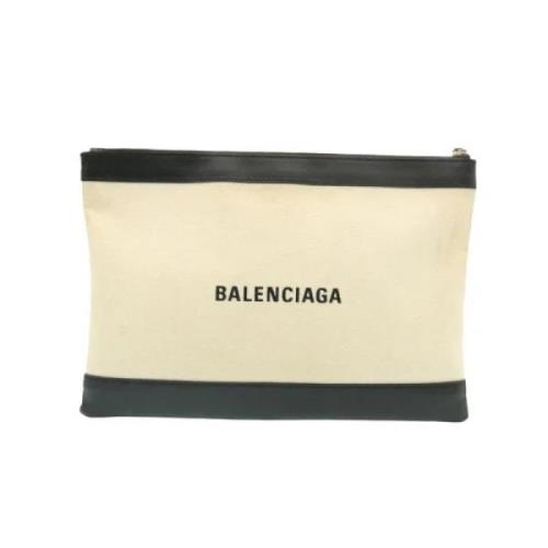 Pre-owned Canvas balenciaga-bags Balenciaga Vintage , Beige , Dames