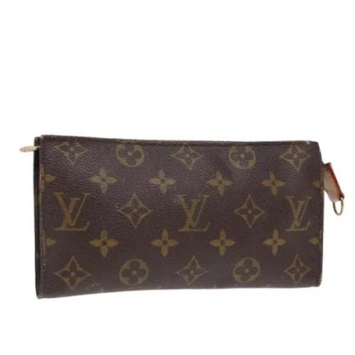 Pre-owned Canvas handbags Louis Vuitton Vintage , Brown , Dames