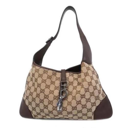 Pre-owned Canvas gucci-bags Gucci Vintage , Brown , Dames