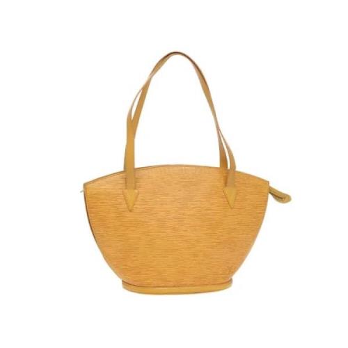 Pre-owned Leather louis-vuitton-bags Louis Vuitton Vintage , Yellow , ...