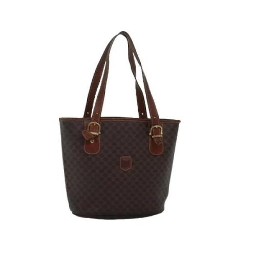 Pre-owned Leather celine-bags Celine Vintage , Brown , Dames