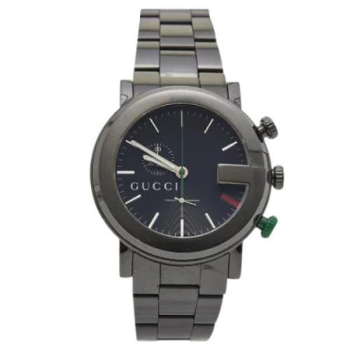 Pre-owned Metal watches Gucci Vintage , Black , Heren