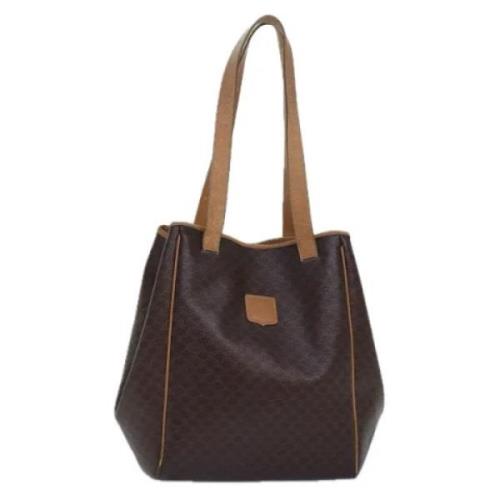 Pre-owned Leather celine-bags Celine Vintage , Brown , Dames