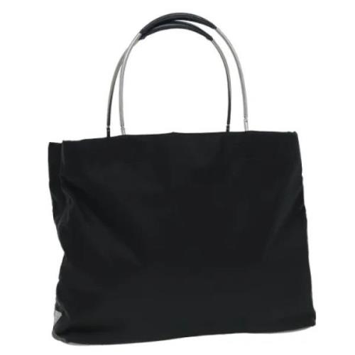 Pre-owned Nylon totes Prada Vintage , Black , Dames