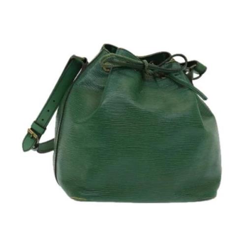 Pre-owned Leather louis-vuitton-bags Louis Vuitton Vintage , Green , D...