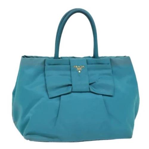 Pre-owned Nylon prada-bags Prada Vintage , Blue , Dames