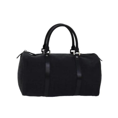 Pre-owned Canvas handbags Celine Vintage , Black , Dames