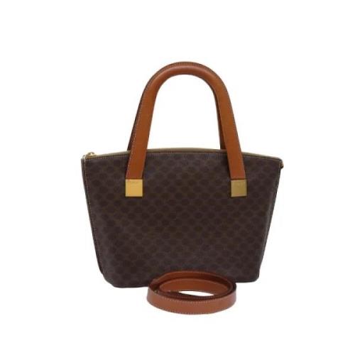 Pre-owned Leather celine-bags Celine Vintage , Brown , Dames