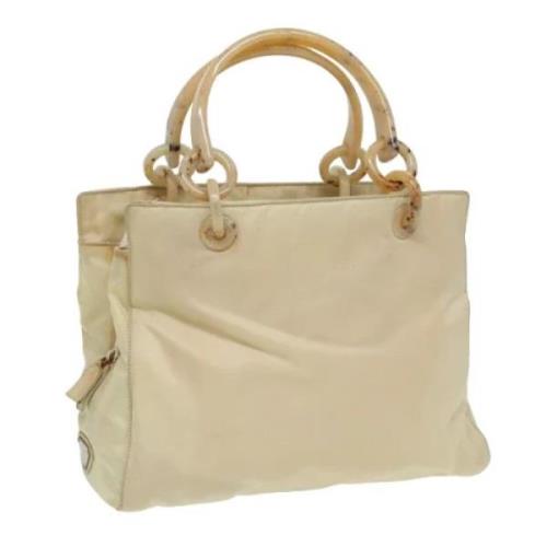 Pre-owned Nylon prada-bags Prada Vintage , Beige , Dames