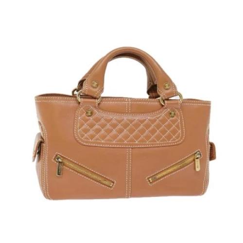 Pre-owned Leather celine-bags Celine Vintage , Brown , Dames