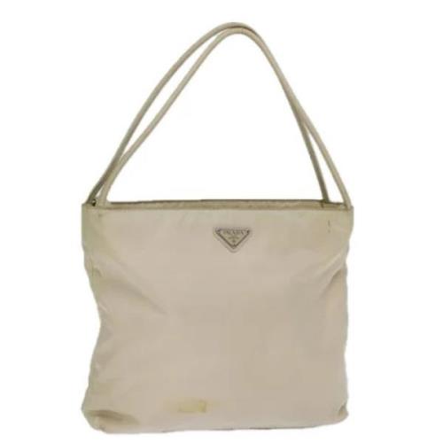 Pre-owned Nylon prada-bags Prada Vintage , Beige , Dames