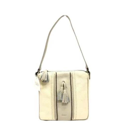 Pre-owned Fabric shoulder-bags Chloé Pre-owned , Beige , Dames