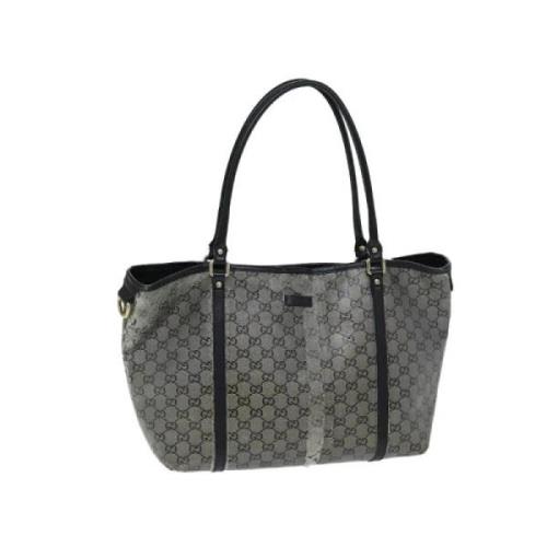 Pre-owned Canvas gucci-bags Gucci Vintage , Gray , Dames