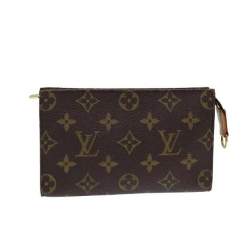 Pre-owned Canvas handbags Louis Vuitton Vintage , Brown , Dames