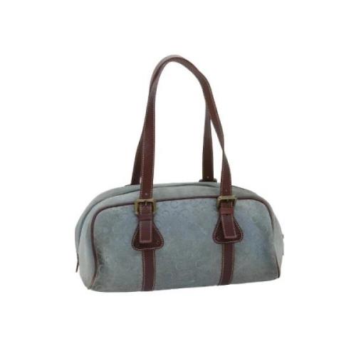 Pre-owned Canvas celine-bags Celine Vintage , Blue , Dames