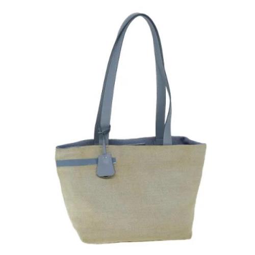 Pre-owned Canvas prada-bags Prada Vintage , Beige , Dames