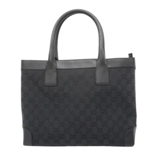 Pre-owned Canvas gucci-bags Gucci Vintage , Black , Dames